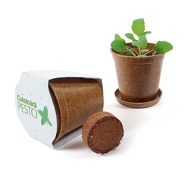 Mini planting kit, seed paper wrap.... from ASI 40646 Bloomin Promotions / Bloomin' Promotions™