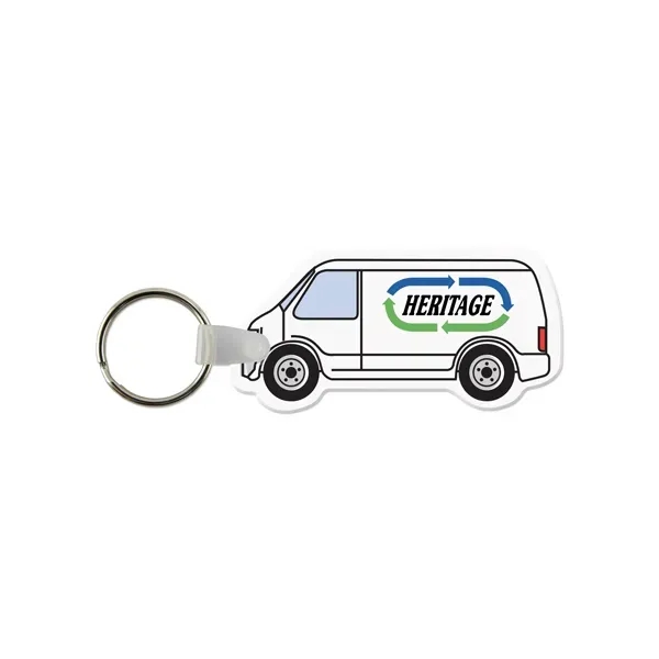 Sprinter van-shaped vinyl keychain with a split ring.... from ASI 98360 WOWLine / WOWLine®