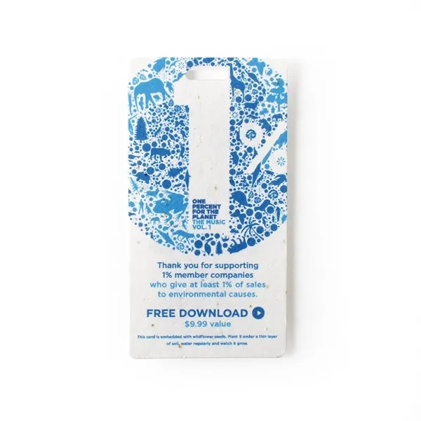 Seed paper name tags and event badges.... from ASI 40646 Bloomin Promotions / Bloomin' Promotions™