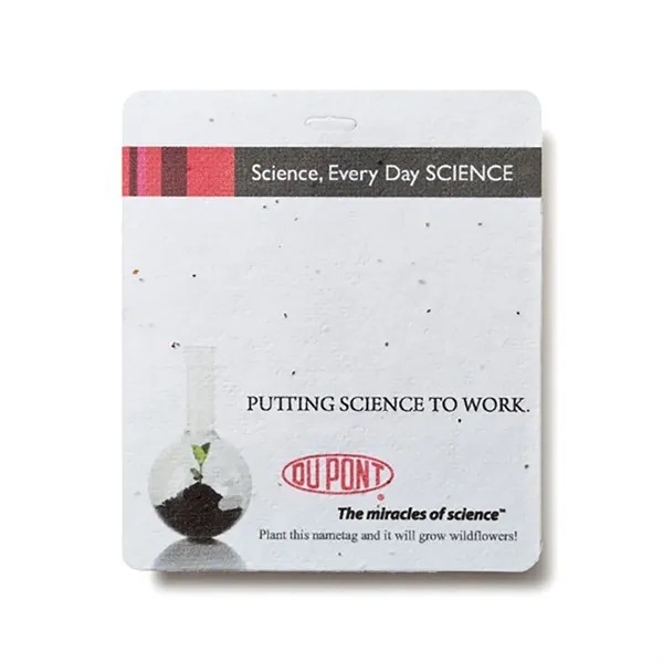 Seed paper name tags and event badges... from ASI 40646 Bloomin Promotions / Bloomin' Promotions™