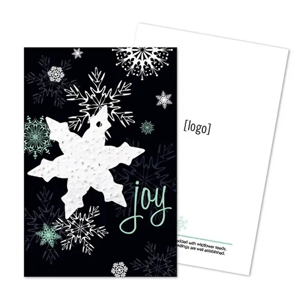 Two- part postcard with seed paper shape.... from ASI 40646 Bloomin Promotions / Bloomin' Promotions™