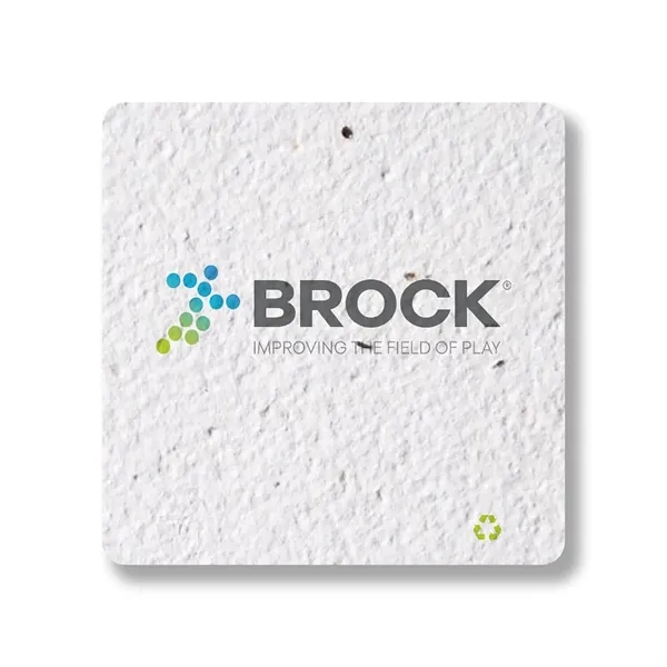Square Seed paper business card... from ASI 40646 Bloomin Promotions / Bloomin' Promotions™