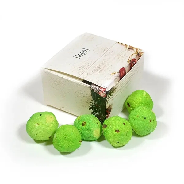 Plantable Seed Bomb Holiday Gift Box.... from ASI 40646 Bloomin Promotions / Bloomin' Promotions™