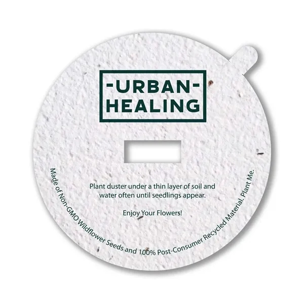 Seed Paper Candle Dust Cover.... from ASI 40646 Bloomin Promotions / Bloomin' Promotions™