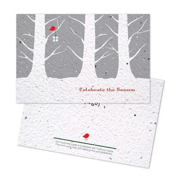 Holiday seed paper post card.... from ASI 40646 Bloomin Promotions / Bloomin' Promotions™