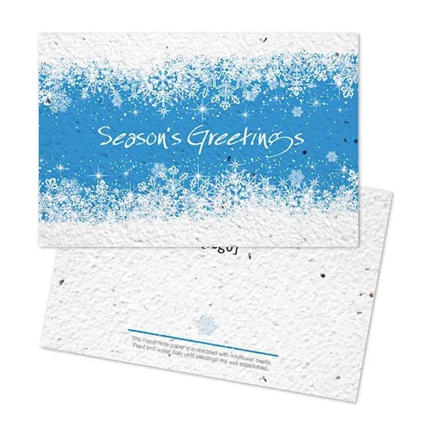 Holiday seed paper post card.... from ASI 40646 Bloomin Promotions / Bloomin' Promotions™