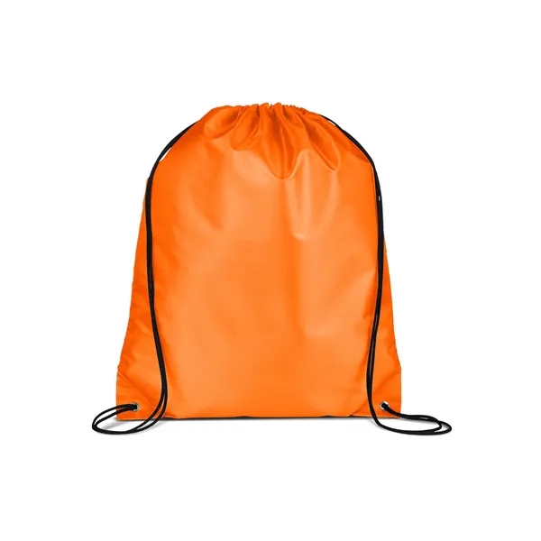 Polyester cinch-up backpack with adjustable soft nylon shoulder strap that doubles... from ASI 34063 alphabroder