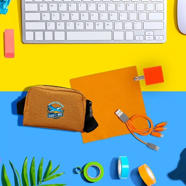 Speck Wall, Cable and Cloth Fanny Pack Set... from ASI 30208 A P Specialties / AP Specialties