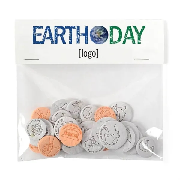 Seed Paper Coin pack, 20 coins.... from ASI 40646 Bloomin Promotions / Bloomin' Promotions™