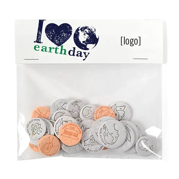 Seed Paper Coin pack, 20 coins.... from ASI 40646 Bloomin Promotions / Bloomin' Promotions™