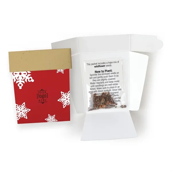 Includes seed packet, & pot shape cardstock envelope... from ASI 40646 Bloomin Promotions / Bloomin' Promotions™