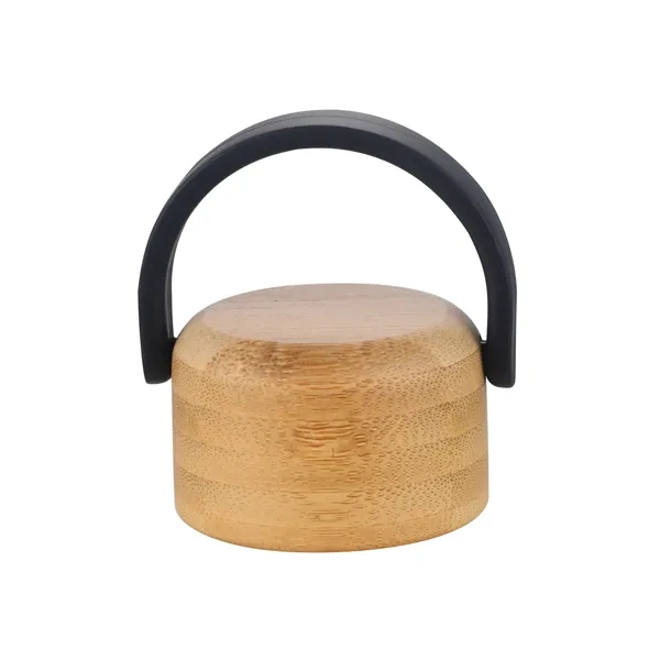 24 oz Recycled Aluminum Bottle with Bamboo Lid.... from ASI 99030 Zipline