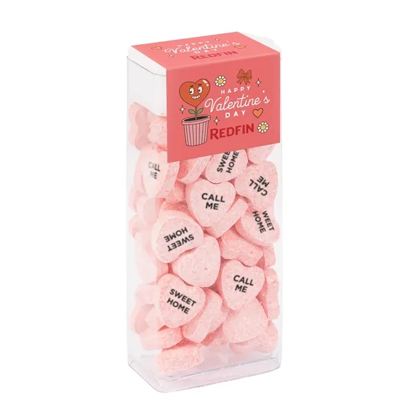 Flip Top Tube with Imprinted Conversation Hearts.... from ASI 44900 NC Custom (CI/Lanco)