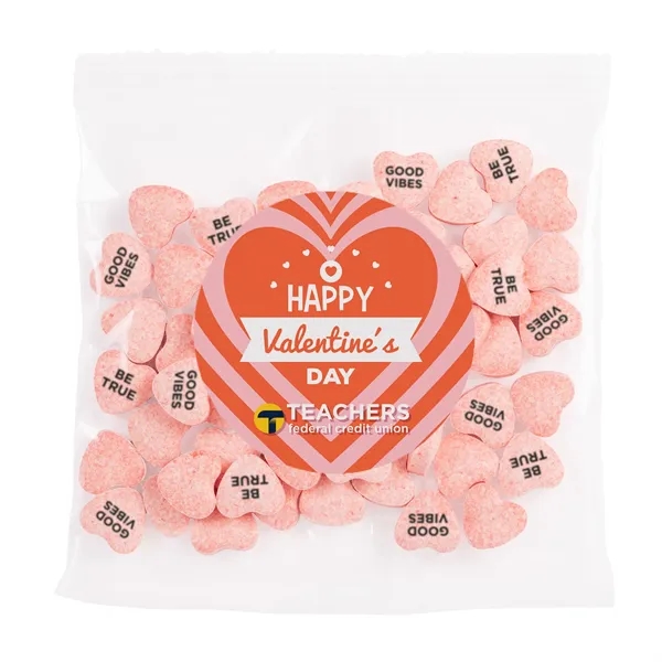 2 oz. Handfuls - Imprinted Conversation Hearts... from ASI 44900 NC Custom (CI/Lanco)