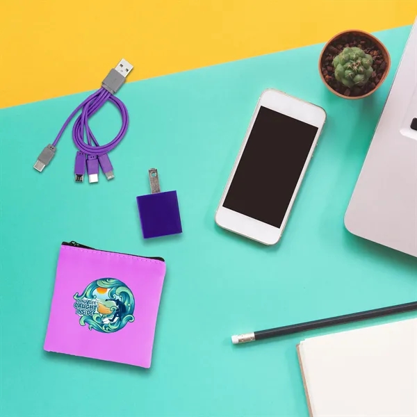 Colorful RPET Wall & Cable Set... from ASI 30208 A P Specialties / AP Specialties