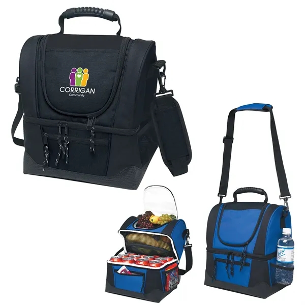 Dual Compartment Kooler Bag... from ASI 61125 Hit Promotional Products / Hit®