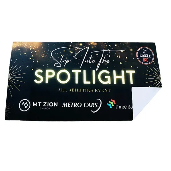 30" x 60" Full Color RPet Waffle Weave Sand Free Beach/Yoga... from ASI 62660 Innovation Line