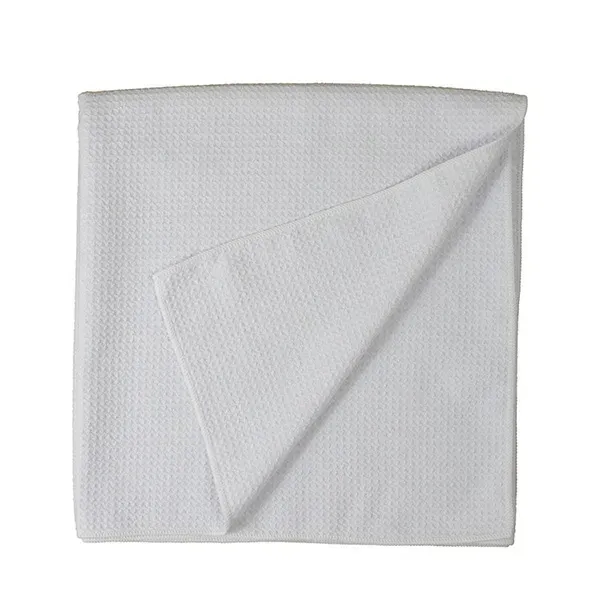 30" x 60" Full Color RPet Waffle Weave Sand Free Beach/Yoga... from ASI 62660 Innovation Line