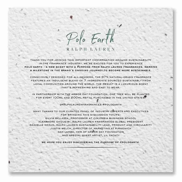 Seed Paper 6" Coaster, square.... from ASI 40646 Bloomin Promotions / Bloomin' Promotions™