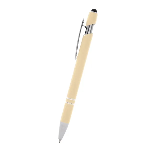 Plunger-action Lexington incline stylus pen with a rubberized barrel.... from ASI 61125 Hit Promotional Products / Hit®
