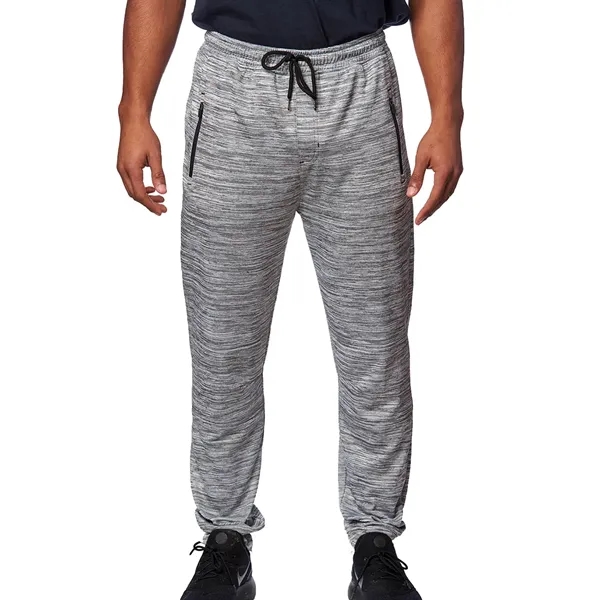 Jogger pants with an elastic waistband, side zipper pockets, hemmed cuffs,... from ASI 61125 Hit Promotional Products / Hit®