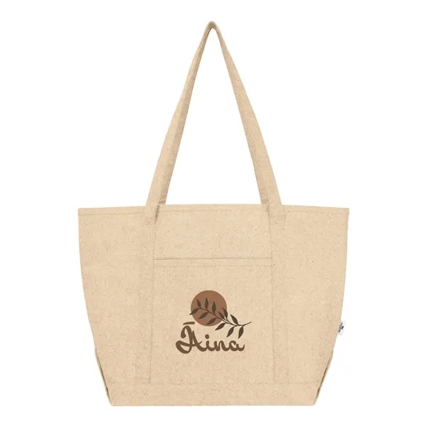 Recycled cotton tote bag with 30" carry handles.... from ASI 61125 Hit Promotional Products / Hit®