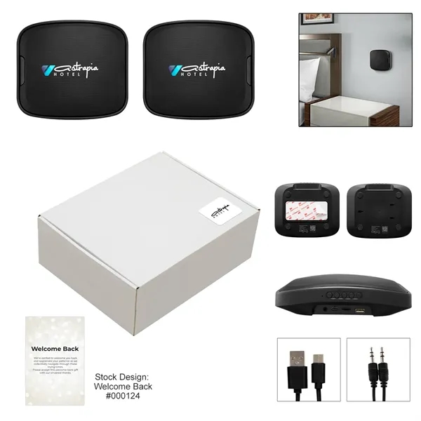 Set of two wall mounted wireless speakers.... from ASI 61125 Hit Promotional Products / Hit®