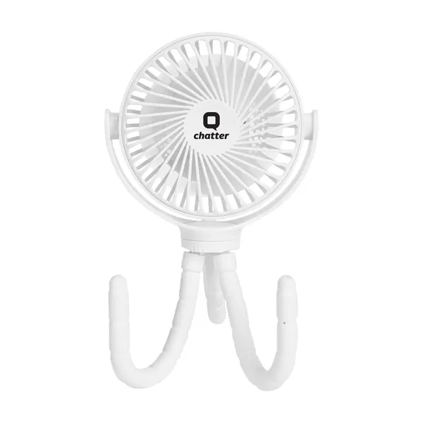 Rechargeable fan with flexible tripod and 360 degree rotation.... from ASI 61125 Hit Promotional Products / Hit®