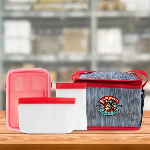 Reusable Lunch & Snack Cooler Set... from ASI 30208 A P Specialties / AP Specialties