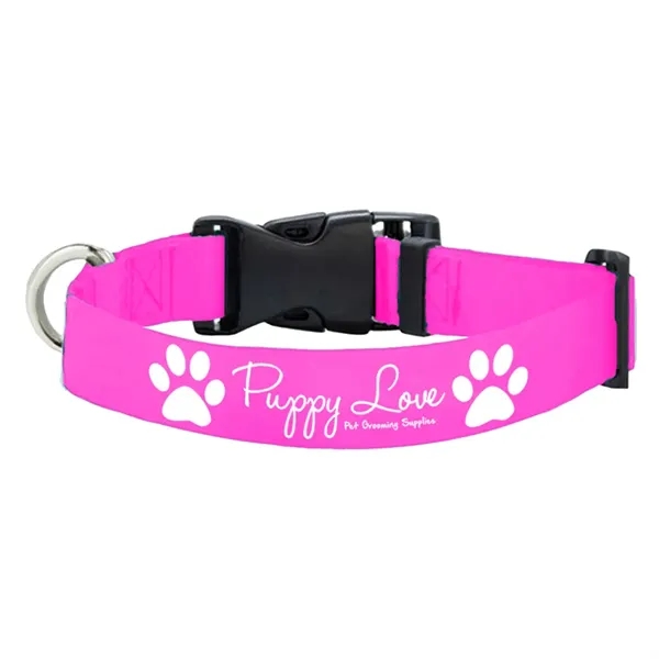 Adjustable polyester pet collar with buckle release.... from ASI 39552 BEL Promo