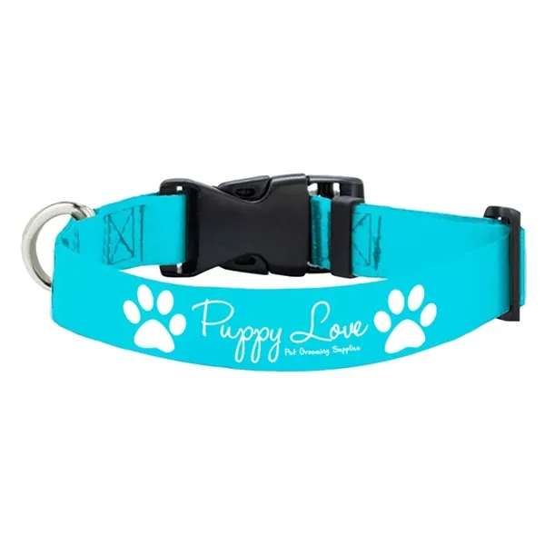 Adjustable polyester pet collar with buckle release.... from ASI 39552 BEL Promo