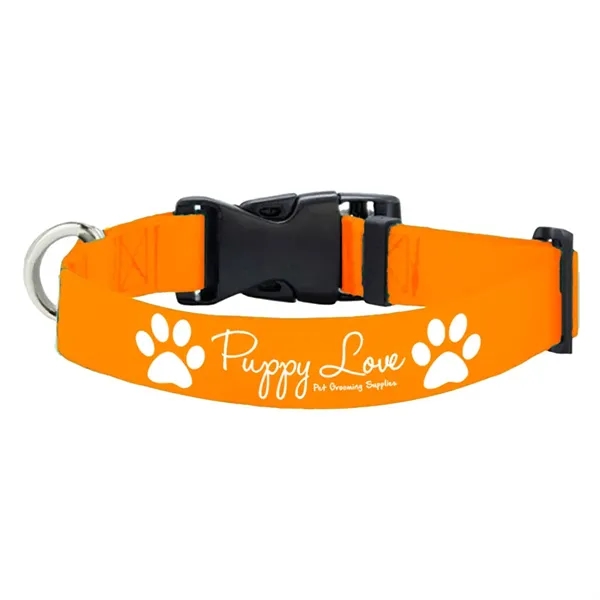 Adjustable polyester pet collar with buckle release.... from ASI 39552 BEL Promo