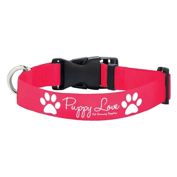 Adjustable polyester pet collar with buckle release.... from ASI 39552 BEL Promo