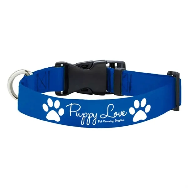 Adjustable polyester pet collar with buckle release.... from ASI 39552 BEL Promo