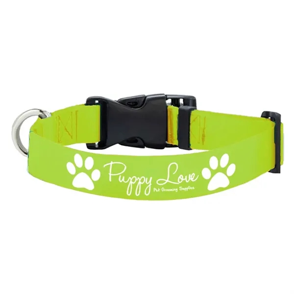 Adjustable polyester pet collar with buckle release.... from ASI 39552 BEL Promo