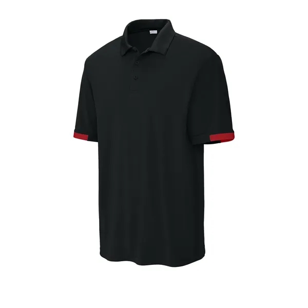 Sport-Tek Club Colorblock Polo... from ASI 84863 SanMar