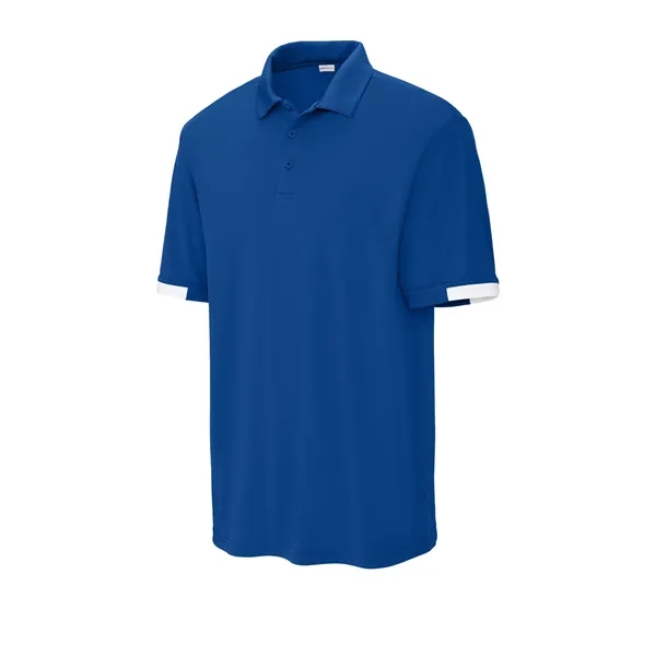 Sport-Tek Club Colorblock Polo... from ASI 84863 SanMar