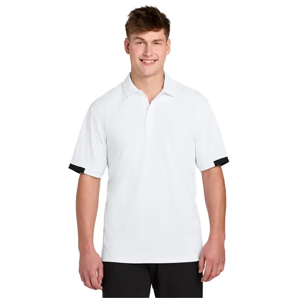 Sport-Tek Club Colorblock Polo... from ASI 84863 SanMar