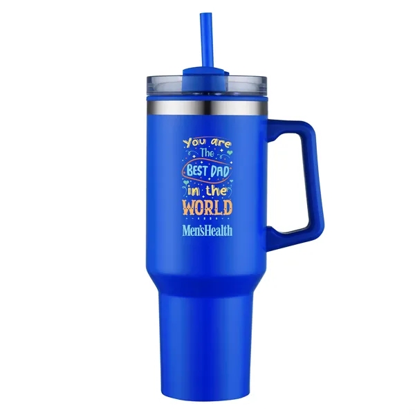 40 oz. insulated travel mug with large capacity and ergonomic handle.... from ASI 44900 NC Custom (CI/Lanco) / Lanco