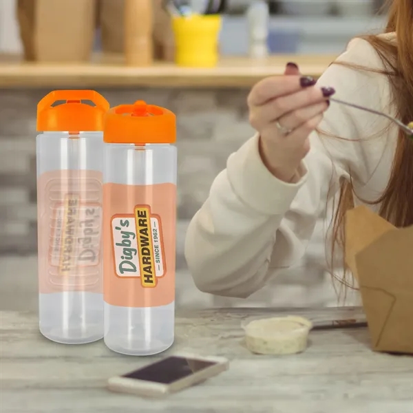 Pop Up 24 oz. Full Color Debossed Bottle... from ASI 30208 A P Specialties / AP Specialties