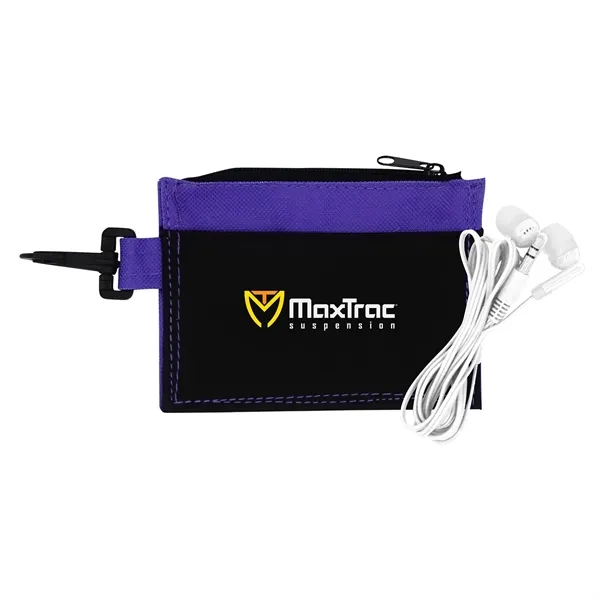 Ear Buds in Travel Wallet... from ASI 30208 A P Specialties / AP Specialties