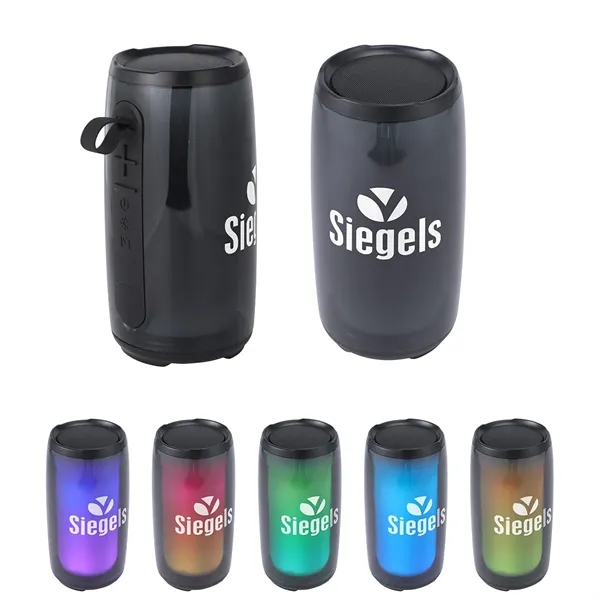 Light-Up Waterproof 5W Wireless Speaker... from ASI 36730 Ariel Premium Supply Inc