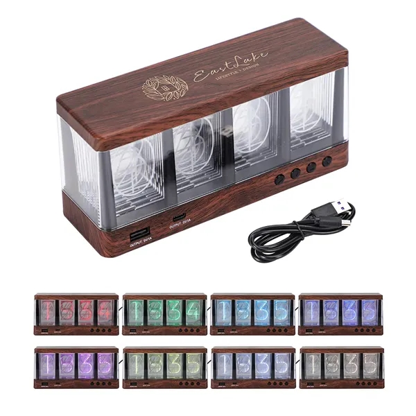 Clock with Analog-Like Display... from ASI 36730 Ariel Premium Supply Inc