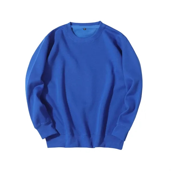 Crew neck 5.9 oz. polyester sweatshirt plus full color heat transfer... from ASI 37218 Athena Promo (tm)