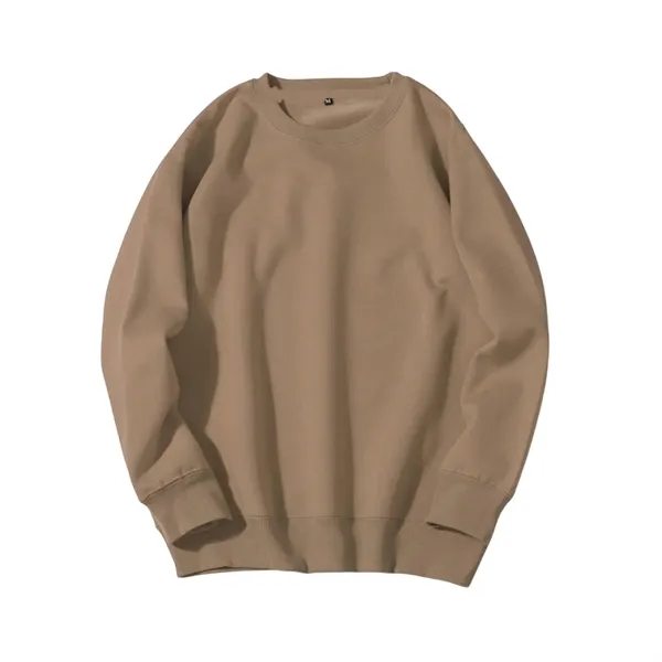 Crew neck 5.9 oz. polyester sweatshirt plus full color heat transfer... from ASI 37218 Athena Promo (tm)