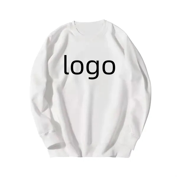 Crew neck 5.9 oz. polyester sweatshirt plus full color heat transfer... from ASI 37218 Athena Promo (tm)