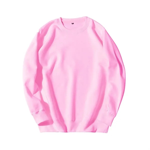 Crew neck 5.9 oz. polyester sweatshirt plus full color heat transfer... from ASI 37218 Athena Promo (tm)