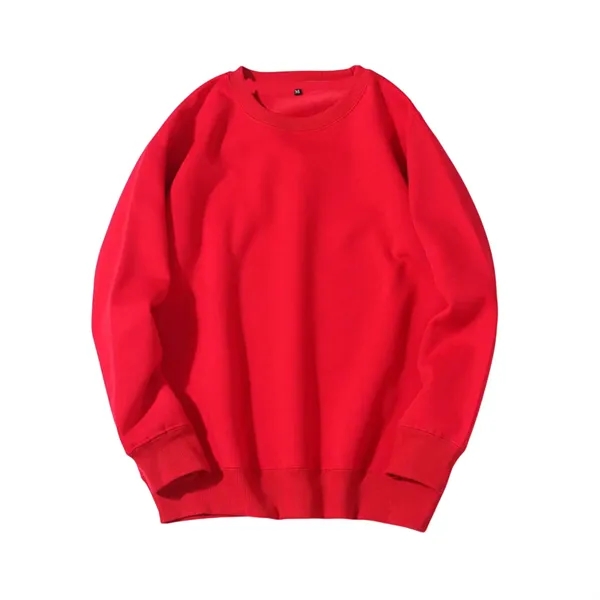 Crew neck 5.9 oz. polyester sweatshirt plus full color heat transfer... from ASI 37218 Athena Promo (tm)