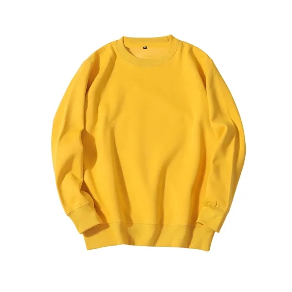 Crew neck 5.9 oz. polyester sweatshirt plus full color heat transfer... from ASI 37218 Athena Promo (tm)