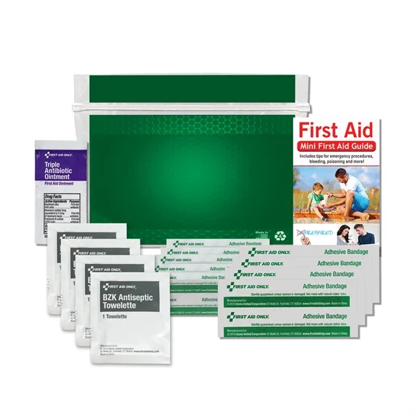 Mylex resealable waterproof first aid kid made in the USA and... from ASI 84514 Safety Made